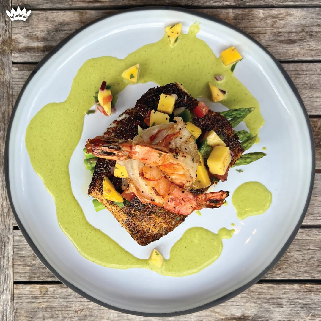 The Dinner Menu at The Grove in Tyler, Texas