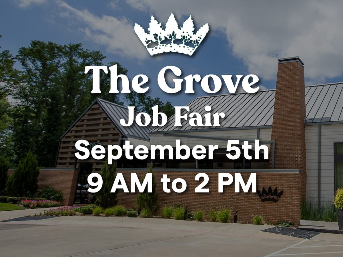 Job fair at The Grove Kitchen & Gardens in Tyler, Texas